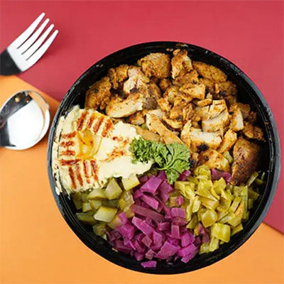 Yalla Salad Bowl - Zinger Chicken